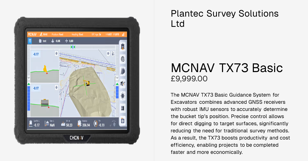 MCNAV TX73 Basic | Buy from UK CHCNAV Dealer - Plantec